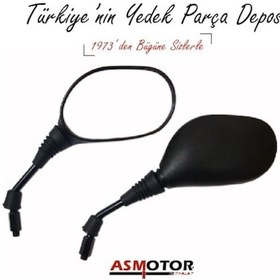 Resim Motosiklet Aynası Siyah 10Mm (183820635) 