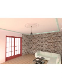 Resim Motifpiyer Lamba Tavan Göbeği-Yuvarlak-21-86cm-Dış Çitalı 