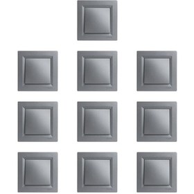 Resim Schneider Asfora Çelik Anahtar 10 ' Lu Paket Çerçeveli 