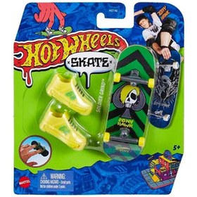 Resim Hot Wheels Skate Parmak Kaykay ve Ayakkabı Paketleri HNG26 - 5+ Yaş 