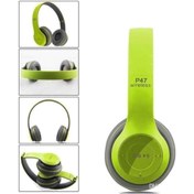 Resim bluetech P47POL Bluetooth Kulaklık Mp3 Fm Solo 2 Beats Model Kulaküstü 