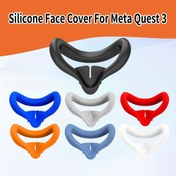 Resim Rahat VR Aksesuarları Meta Quest 3 Için Anti-Ter Silikon Yüz Kapaklı Çizilmeye Dayanıklı Su Geçirmez Göz Maskesi Silikon Ped VR Aksesuarları Quest 3 Için Noel/Harika Şükran Günü/Doğum Günü/Paskalya/Cumhurbaşkanlığı Günü/Kız Arkadaşlar/Erkek Arkadaşlar Için Hediye 