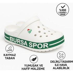 Resim Bursaspor Lisanslı Taraftar Terliği – Yeşil Beyaz 