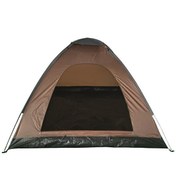 Resim AndOutdoor Monodome 3 Kişilik Kahverengi Kamp Çadırı 