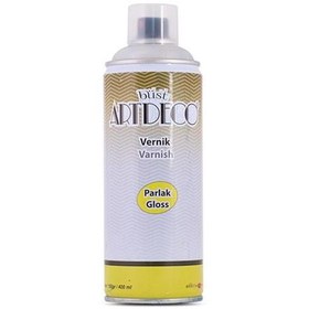 Resim Artdeco Sprey Boya Vernik Parlak 400 ML Y-470-01 