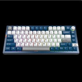 Resim Montech Mkey Pro Mavi Kablosuz Klavye Usa 