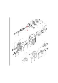 Resim Makita HM1801 Rulman 6200 Ürün Kodu 211066-7 