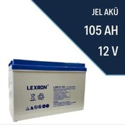 Resim Lexron 105ah - 12v Jel Akü 