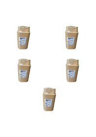 Resim Dolphin Muffin Kare Kağıt Kraft Sarı Kek Kalıbı Kapsülü Kabı - 50 Adetlik 5 Paket Renkli 