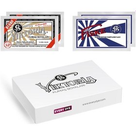 Resim Viktoria Açık Bej Arkadaş Paket Toz Kumaş Boyası 7699812620642 