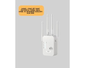 Resim Aesco Yüksek Hızlı Parazit Önleyici Wifi Repeater Router - Lisinya 