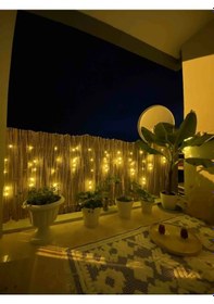 Resim 60 Cm X 7 Metre Doğal Bambu Çit Hasır Kamış Bahçe Çiti Balkon Çiti Dekorasyon Gölgelik Çit 