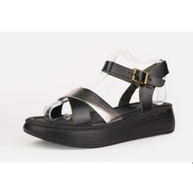 Resim Kuum London Orthopedix K8409 Hakiki Deri Kadın Sandalet 001 