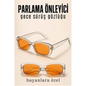 Resim SepetBudur BX Parlama Önleyici Gece Sürüş Görüş Gözlüğü Sis Far Işık Önleyici Anti-Fog Gözlük 