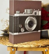 Resim Rabsev Fotoğraf Albümü 10x15cm 200 Fotoğraf Kapasiteli Renkli Kamera Desenli Anı Albümü 