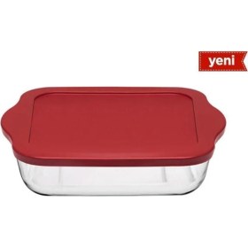 Resim Kare Borcam, Kapaklı, 22,5X26 Cm, Dayanıklı ve Şık Mutfak Ürünü 