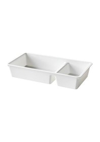 Resim Çok Amaçlı Beyaz Kutu IKEA Bölmeli MeridyenDukkan 33x17 cm Her A 