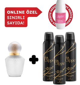 Resim Viva Kadın Edt Parfüm 60 ml & Deodorant 3*150 ml Avantajlı Set, Roll On HEDİYELİ 