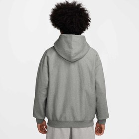 Resim Nike Nl Solo Swoosh Bb Fz Hoodie Erkek Kapüşonlu Ceket 