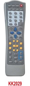 Resim KD-33 TURUNCU TUŞLU DVD KUMANDASI 