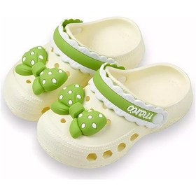 Resim Td Balu Fiyonklu Lastik Terlik Sabolar 216179318 Sütlü 