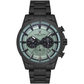 Resim Daniel Klein Dk.1.14005-3 Exclusive Tüm Fonksiyonları Aktif 3 Atm Suya Dayanıklı Çelik Kaplama Siyah Erkek Kol Saati Siyah 