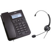 Resim Karel TM145 - Karel Rj9 Kulaklıklı Masaüstü Telefon 