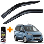 Resim Courier Mügen Cam Rüzgarlığı 2014-2023 Arası 2 Li Takım +500ml Lastik Parlatıcı 