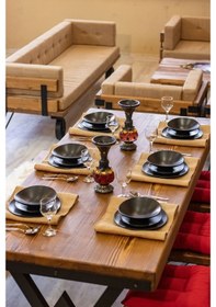 Resim Ntconcept Masif Ağaç Yemek Ve Toplantı Masası 