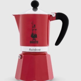 Resim UltraMint Kırmızı 1 Cup Moka Pot, Şık ve Kullanışlı Kahve Demleme Aracı 
