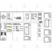 Resim GOETZE Iss 6-848207-0 Segman 83.5 1.5d 3 Cyl Accent Admıre 