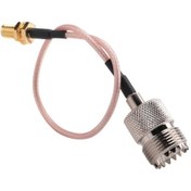 Resim Crackedice Uhf Taban Ve Mobil Antenler İçin Kablo Adaptörü -konnektörler 