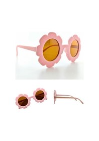 Resim Kids Güneş Gözlüğü Pembe Papatya Çerçeve Uv 400 Korumalı Ce Belgeli Güneş Gözlüğü Pembe 