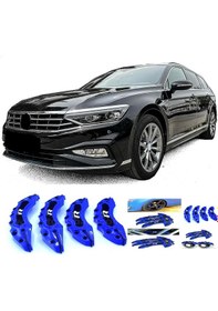 Resim Vw Passat B8.5 17.18.19 Jantauyumlu Mavi 4.lü R Kaliper Kapagı 
