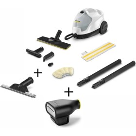 Resim Sc 4 Easyfix Buharlı Temizlik Makinesi + Cam Temizleme Aparatı + Buharlı Düzleştirici 