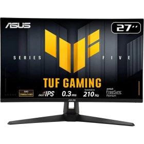 Resim Asus Tuf Gaming VG27AQ5A 27 Inç 210Hz 0.3ms 2k Qhd Adaptive Sync Fast IPS Gaming Monitör 
