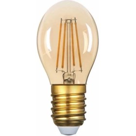 Resim Edison Rustik Ampul G45 4W E27 Standart Duy 2500 Kelvin Gün Işığı Renkli Enerji Tasarruflu 