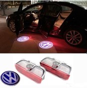 Resim Volkswagen Passat B7 Kapı Altı Hayalet Logo Orjinal Lazer Led Volkswagen Passat