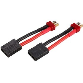 Resim 2pcs Female Connector To Male Deans T-type Plug Ultra Adapter Wire Harness For Traxxas Rc Car 