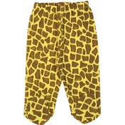 Resim bebiş giyim Zürefa Desenli Patikli Bebek Pijama Alt 