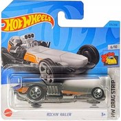 Resim HOT WHEELS 1/64 Ölçek Tekli Regular Arabalar HKK05 Hw Drag strip / Rockin' Railer Gri 