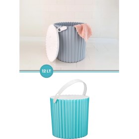 Resim Flora F365 Trendy Çok Amaçlı Kova Yuvarlak 