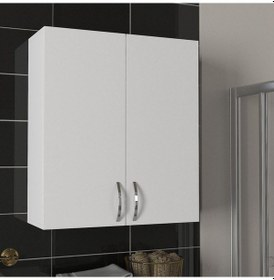 Resim Dekorister Benito Çamaşır Makinesi Üst Dolabı Beyaz Çok Renkli 