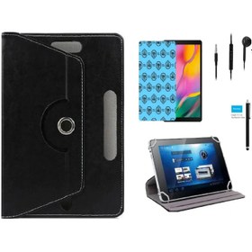 Resim Samsung Galaxy Tab S Smt800 10\ Uyumlu Tablet Kılıfı 4 Lü Set Kılıf+ekran Koruma+kalem+kulaklık 