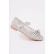 Resim Jomoti Boğma Fiyonk Gümüş Star Kız Çocuk Ayakkabı 