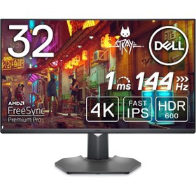 Resim Hepta Collection Dell G3223Q 32 inç 4K UHD (3840 x 2160) oyun monitörü, 144 Hz, Fast IPS, 1 ms, AMD FreeSync Premium 