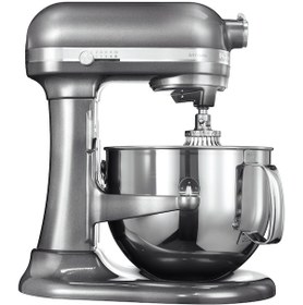 Resim KitchenAid Artisan 5KSM7580XEMS Medallion Silver 6.9 Litre Mutfak Şefi 