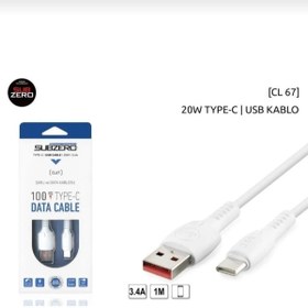 Resim Subzero Cl-67 Hızlı Type-C Şarj Kablosu 