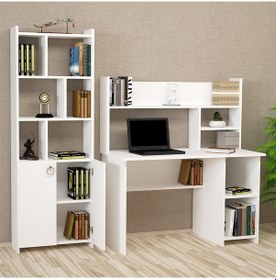 Resim Kalenderdekor1 Kalender Dekor Jimmy Mayra 120 Cm Çalışma Takımı Jm01 Beyaz 