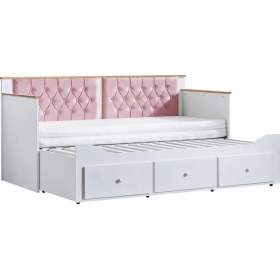 Resim Setay Alaçatı Divan Karyola Çekmeceli Açılır Çift Kişilik Karyola + Soft Yatak 